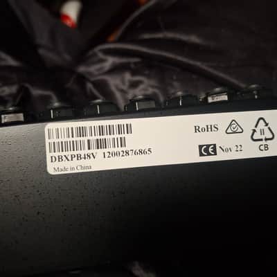 dbx PB48 48-Point TRS Patchbay 2010s - Black image 3