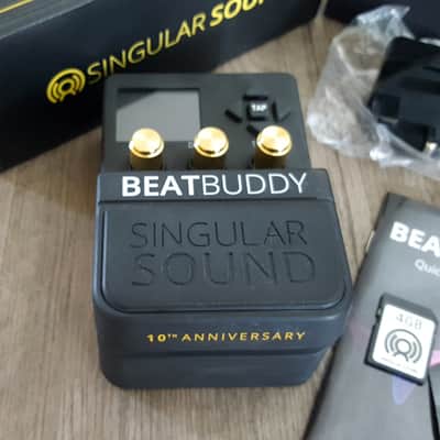 Singular Sound BeatBuddy 10th Anniversary Edition Drum Effects Pedal - Black image 2