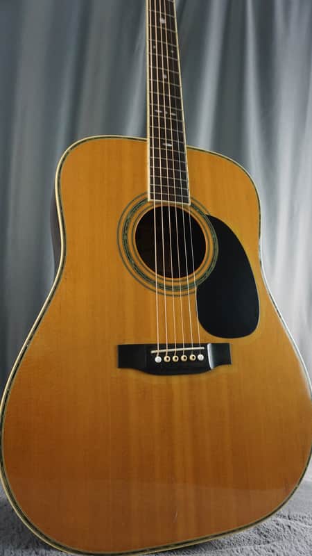 ★Three S NAGOYA SUZUKI MODEL W-300D Three S W-300D Vintage Japanese Dreadnought Acoustic Guitar w