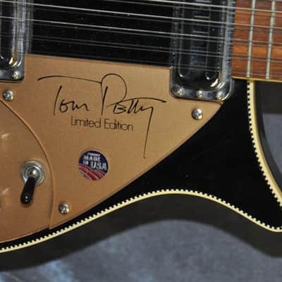 Rickenbacker 660/12 Tom Petty Ltd Edition 12-string 1992 - Jetglo Black image 3