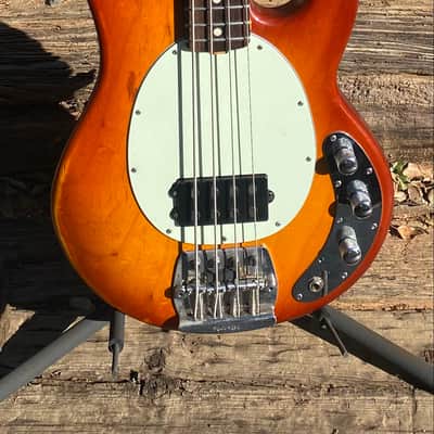 Ernie Ball Music Man Sting Ray Bass 1989 w/ Hard Shell Case image 2