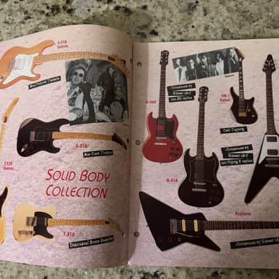 Epiphone Catalog 1995 les Paul flying V Ixplorer SG standard classic goldtop custom nighthawk Pro 1 2 Firebird special image 5