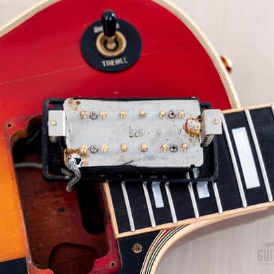 1973 Gibson Les Paul Custom Vintage Guitar Cherry Sunburst w/ T Tops, Case image 18