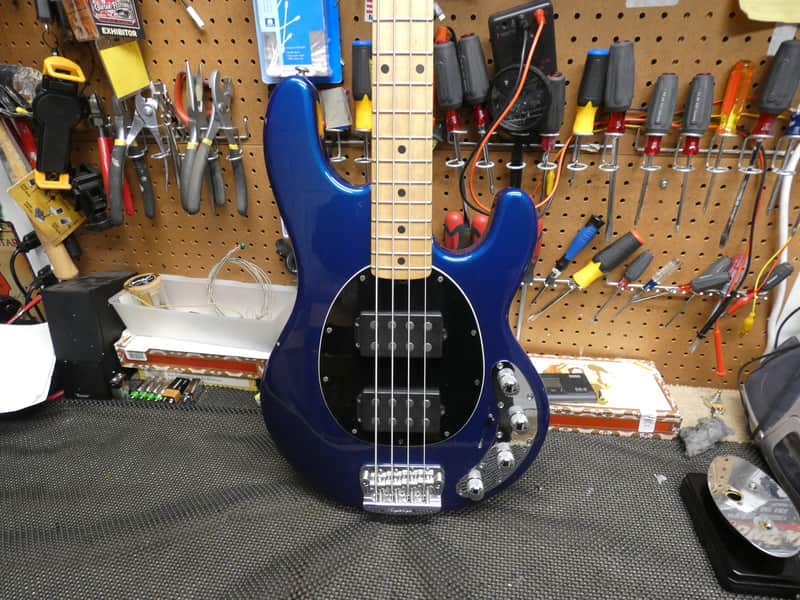Ernie Ball Music Man Stingray HH 2006 - Pearl Blue image 1