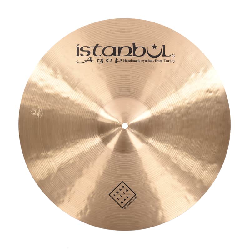 Istanbul Agop 18" Traditional Medium Crash Cymbal image 1