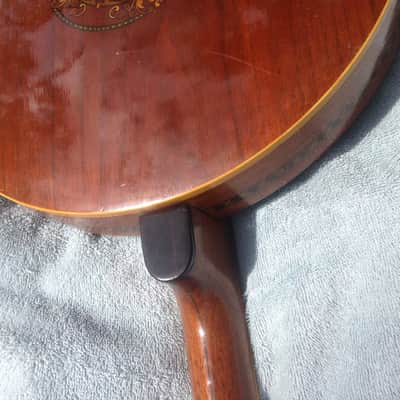 Ludwig Kingston vintage 4 string Tenor Banjo 1920's / 1930's w/case Sweet! image 10
