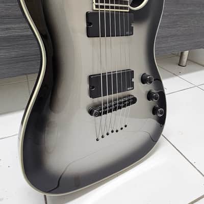 Schecter Chris Garza Signature PT-7 2011 - 2016 - Silverburst image 3