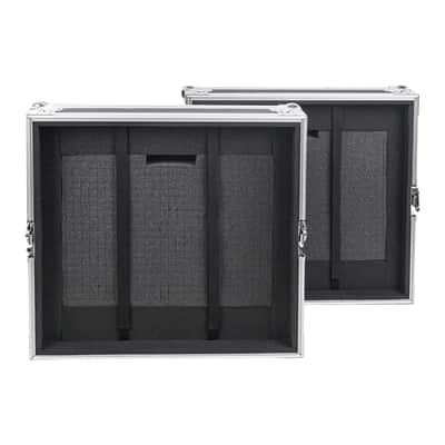 STRC-8U2DR | 8U Rack Case with 2U Rack Drawer, Casters, for 19" Amps, Mixers, Microphone Receivers image 4