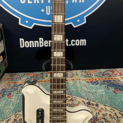 Eastwood Tom Hamilton's Aerosmith, Airline Map DLX  White "Dressing Room Bass" (#23) 2000s - White image 9