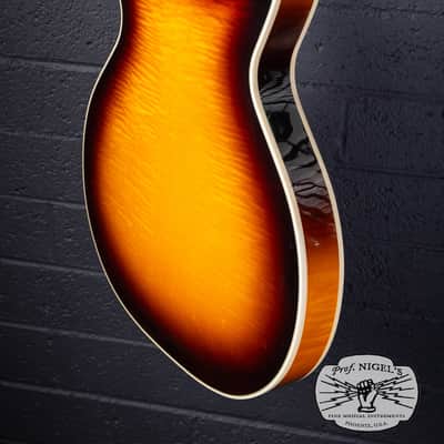 Guild Starfire IV USA Corona Sunburst Semi-Hollow Electric Guitar w/ HSC image 9