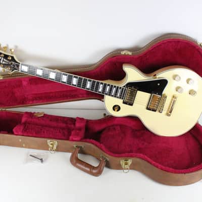 2005 Gibson Custom Shop '68 Les Paul Custom Reissue 1968 Alpine White Blonde ~Ebony Fretboard~ +OHSC