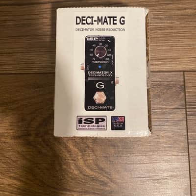 ISP Technologies Deci-Mate G Noise Gate 2020 - 2021 - Black - w/ Hosa Y cable: 3 ft. image 2