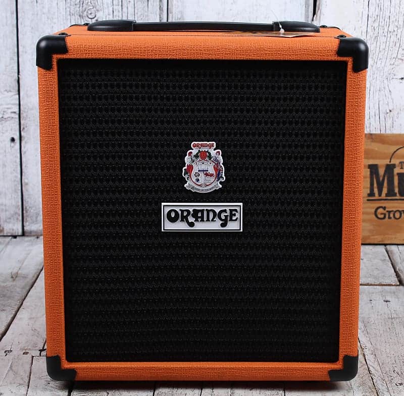 Orange CRUSH BASS 25 Electric Bass Guitar Amplifier 25 Watt 1 x 8 Combo Amp image 1