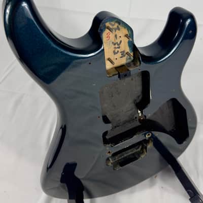 Yamaha SE312M Electric Guitar Body 1990’s - Cobalt Blue Sparkle image 5