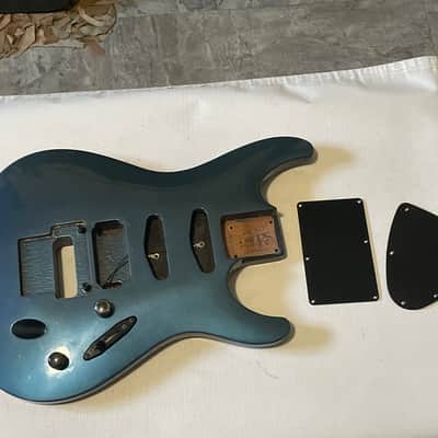 1989 Japan Ibanez 540S S Series Mahogany Atlantic Blue Guitar Body Edge Tremolo Ready