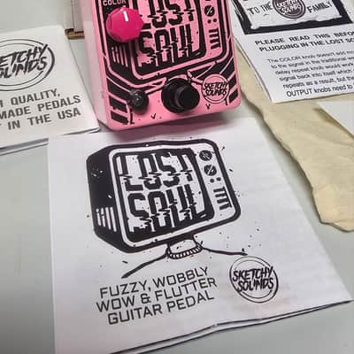 Sketchy Sounds Lost Soul FUZZ Modulation Pedal Bubblegum image 1