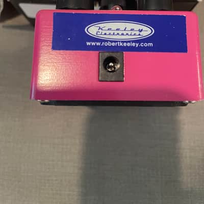 Keeley Ibanez AD-9 Analog Delay with Mod 2010s - Hot Pink image 3
