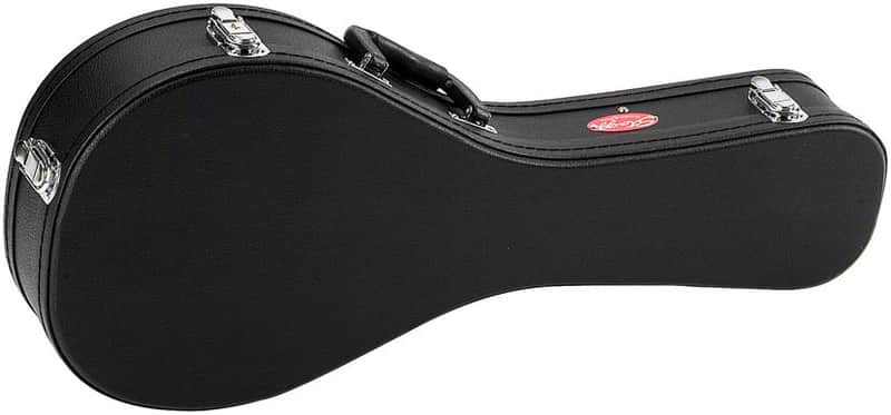 STAGG Basic Instrument-shaped Bluegrass Mandolin Hard Case With Vinyl Covering image 1