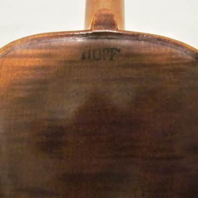 Antique 4/4 size German Hopf violin image 5