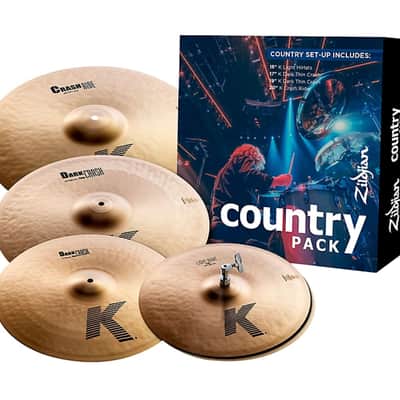 zildjan country pack 2023 cymbals pack for drums image 1