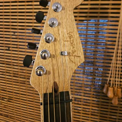 Fender Limited Edition Acoustasonic Electric Guitar Natural Cocobolo 2020 - Natural Cocobolo Wood image 9
