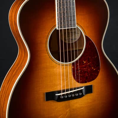 Bourgeois OM LSH Custom Aged Tone Adirondack Spruce and Granadillo Sunburst NEW image 6