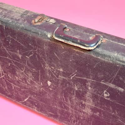 Vintage 1962 Fender Jazz Base / Precision Bass Hard Case - White Tolex - Rare Custom Color Case!  Pre-CBS Strat image 13
