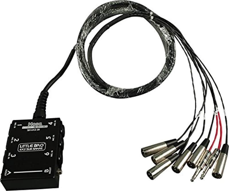 Hosa SH-6X2-30 Little Bro' Sub Snake - 30 ft. image 1