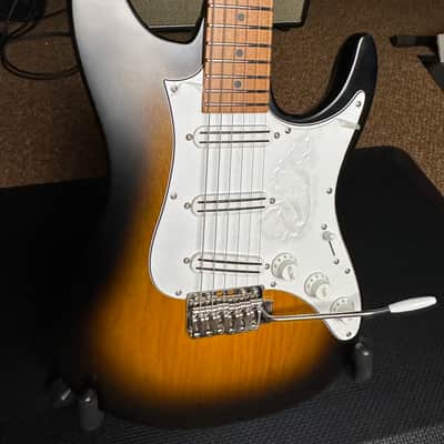 Ibanez ATZ100-SBT Andy Timmons Signature 2023 - Sunburst Flat image 2