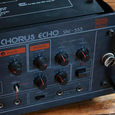Roland SRE-555 Chorus Echo 1980 - 1984 - Black image 3