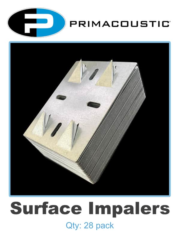 Primacoustic Mounting Bracket For Broadway Fiberglass Acoustic Panels Qty: 28 image 1