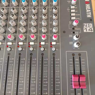 Allen & Heath ZED-14 14-Channel Mixer 2007 - Present - Black/Red image 4