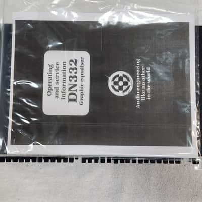 Klark Teknik DN 332 Dual Channel 2/3 Octave Graphic Equaliser image 14
