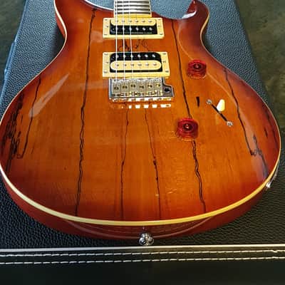 PRS SE Custom 24 Spalted Maple 2017 - Natural image 3