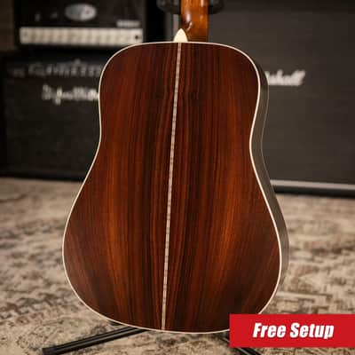 Martin D-28 Satin Dreadnought Acoustic Guitar with Hardshell Case image 2