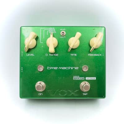 Vox JS-DL Time Machine Joe Satriani Signature Delay No Battery Cover Made in Japan Guitar Effect Pedal 000046 image 2