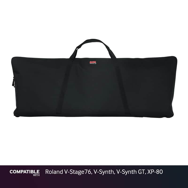 Gator Economy Keyboard Gig Bag for Roland V-Stage76, V-Synth, V-Synth GT, XP-80 image 1