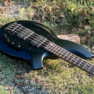 Ernie Ball Music Man Bongo Bass Guitar 4 HH 2009 - Stealth Black image 8