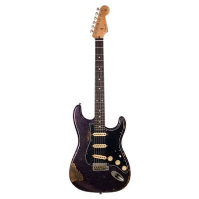 Fender Custom Shop MVP 1960 Stratocaster Ultimate Relic - Pink and Purple Stardust - Masterbuilt Andy Hicks - Dealer Select Master Vintage Player Series Electric Guitar - NEW! image 7