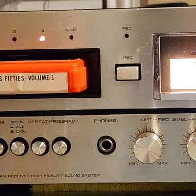 Toshiba Toshiba SMS-4550  vintage audio receiver 70s  - Walnut veneer image 4