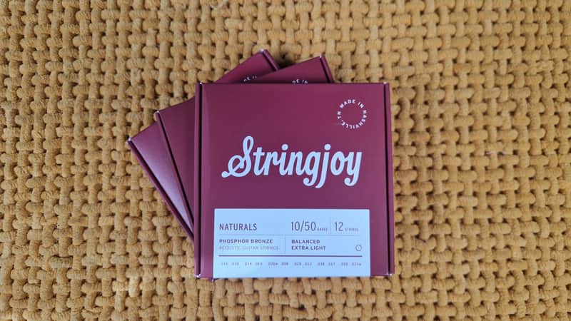 Stringjoy Naturals AC12 Extra Light 10-50 image 1