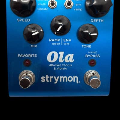 【美品】Strymon Ola dBucket Chorus & Vibrato Strymon DBucket Chorus And Vibrato Effects Pedal | Long & McQuade