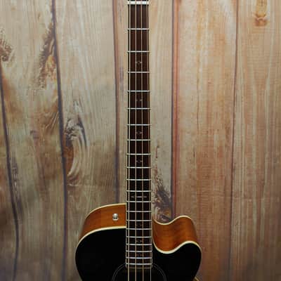 Fender FA-450CE 4-String Maple / Mahogany Acoustic Bass with Laurel Fretboard 2019 - 3-Tone Sunburst image 3