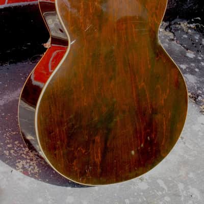 Gibson Charlie Christian Tenor Guitar 1937 Sunburst finish image 5
