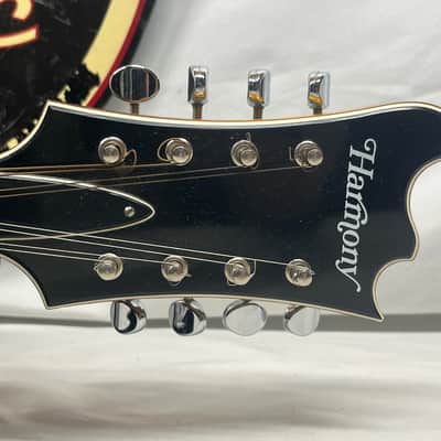 Immagine Harmony H-35 "Batwing" Acoustic Electric Mandolin with Case - 7