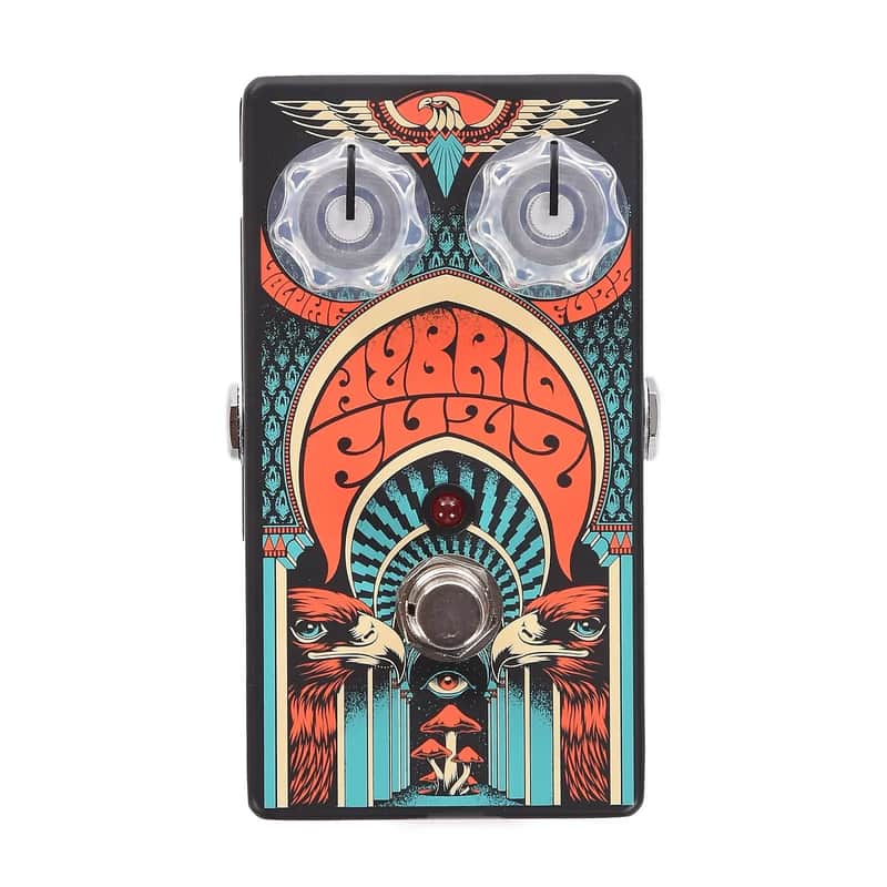 Mint MXR CSP041 Hybrid Fuzz - Black / Teal Graphic image 1