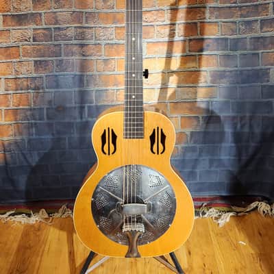 Vintage Dobro National Rosita Slide Square Neck  Resonator 1933 Natural image 1