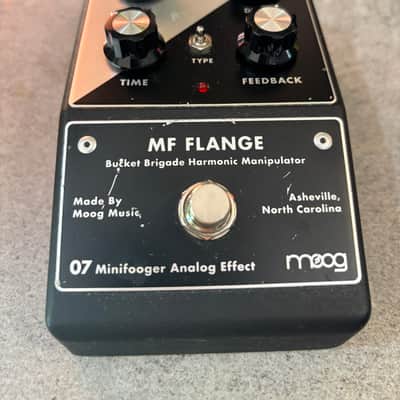 Moog Minifooger MF Flange 2010s - Black image 6