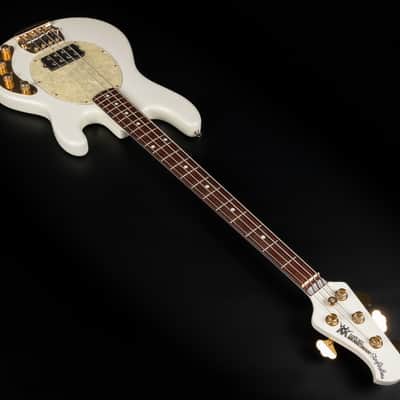 2012 Ernie Ball Music Man PDN Classic StingRay 4 - Gilded White | USA Limited Edition 1 / 200 Bass 4-String Matching Headstock & Neck Gold Hardware Active / Passive | OHSC image 7