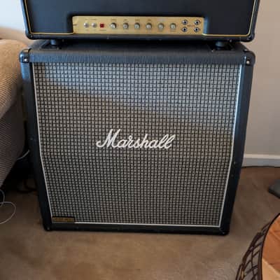 'REDUCED' 1974 Marshall JMP 50 Valve / Tube Guitar Amplifier + 4x12 Speaker Cab Celestions image 1